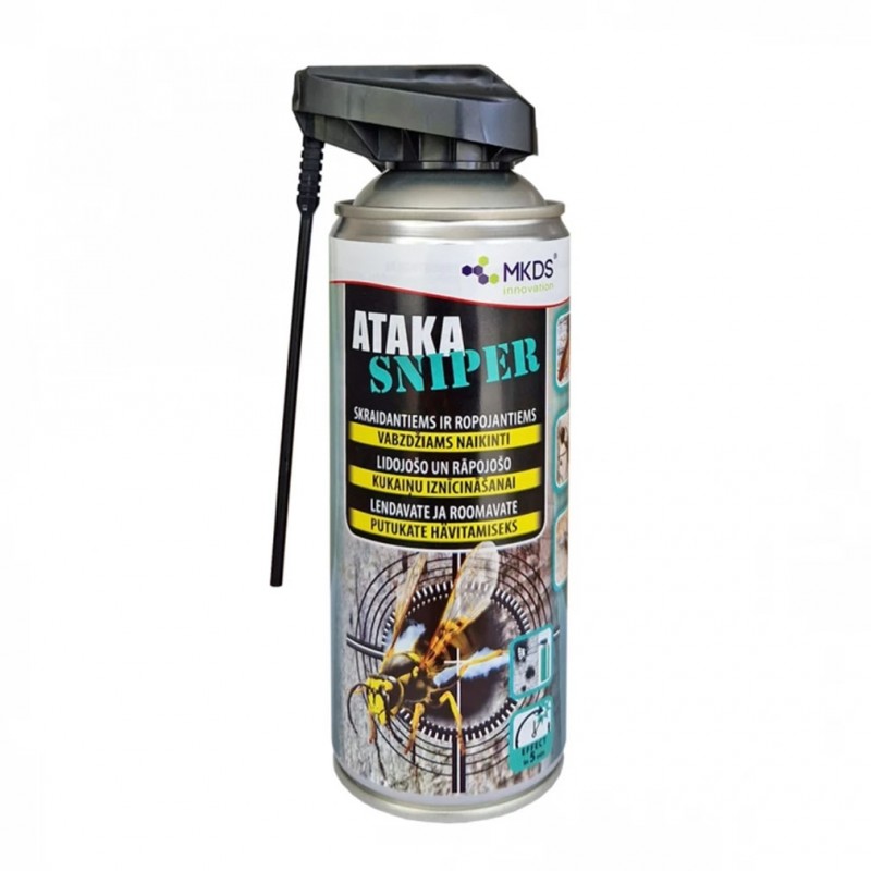 Ataka SNIPER insekticidas skraidantiems ir ropojantiems vabzdžiams, 400 ml