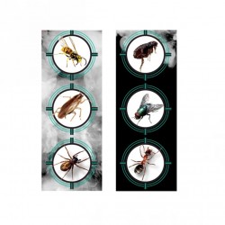 Ataka BOMB insekticidas skraidantiems ir ropojantiems vabzdžiams, 400 ml