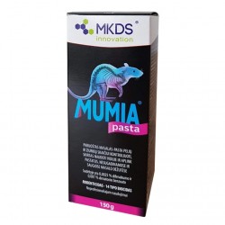 MUMIA pasta pelių ir žiurkių naikinimui, 150 g