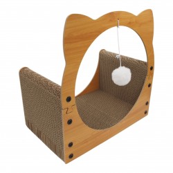 Kartoninė draskyklė katėms 40 x 25 x 40 cm Kartoninė draskyklė katėms 40 x 25 x 40 cm