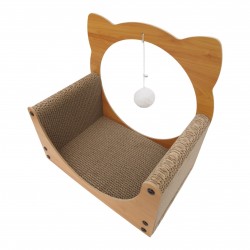 Kartoninė draskyklė katėms 40 x 25 x 40 cm Kartoninė draskyklė katėms 40 x 25 x 40 cm