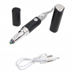 Elektrinis antakių ir veido plaukelių trimeris 2in1 (USB įkraunamas)