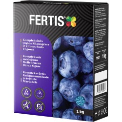 Kompleksinės trąšos Šilauogėms ir kitoms sodo uogoms FERTIS, 1kg