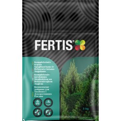 Kompleksinės trąšos Spygliuočiams ir dekoratyviniams augalams FERTIS, 3kg