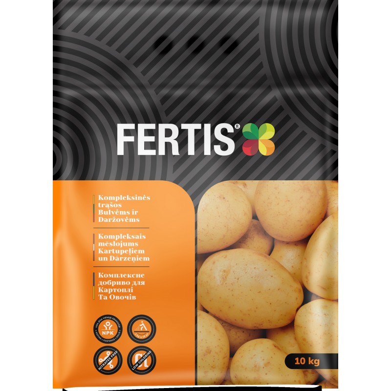 Kompleksinės trąšos Bulvėms ir daržovėms FERTIS, 10kg