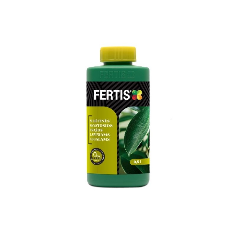 Sudėtinės skystosios trąšos Lapiniams augalams FERTIS, 0,5 l