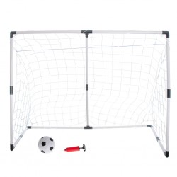 Vaikiški futbolo vartai 2in1 – dideli arba du mažesni (143 × 110 × 70 cm) Vaikiški futbolo vartai 2in1 – dideli arba du mažesni (143 × 110 × 70 cm)