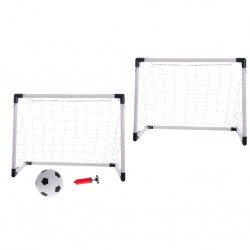 Vaikiški futbolo vartai 2in1 – dideli arba du mažesni (143 × 110 × 70 cm) Vaikiški futbolo vartai 2in1 – dideli arba du mažesni (143 × 110 × 70 cm)