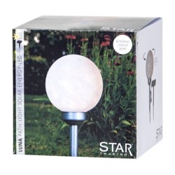 Lauko LED sodo lempa „Luna“ su saulės baterija (37 cm) Lauko LED sodo lempa „Luna“ su saulės baterija (37 cm)