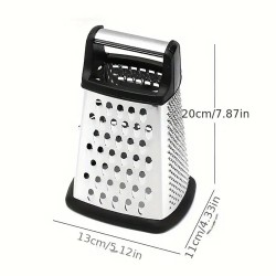 Virtuvinė tarka 20 CM. (4 pusių, nerūdijančio plieno) Virtuvinė tarka 20 CM. (4 pusių, nerūdijančio plieno)