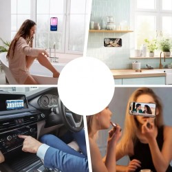 Silikoninė lipni plokštelė telefonui RUDA