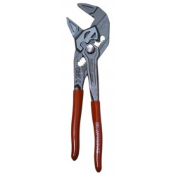 Santechinės replės 180 mm su mygtuku, sustiprintos