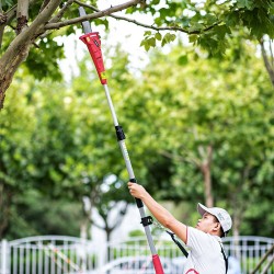 Akumuliatorinis teleskopinis genėjimo pjūklas WORCRAFT 20V LI-ION