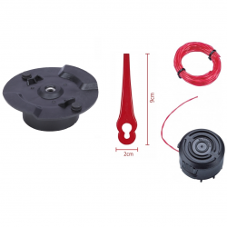 Akumuliatorinis trimeris su priedais WORCRAFT 20V LI-ION Akumuliatorinis trimeris su priedais WORCRAFT 20V LI-ION
