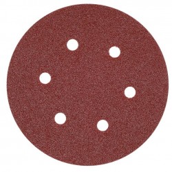 Šlifavimo popierius 150mm (6 skylių) (50vnt) Šlifavimo popierius 150mm (6 skylių) (50vnt)