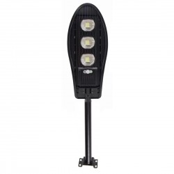 Gatvės šviestuvas su saulės baterija 150W ir laikikliu