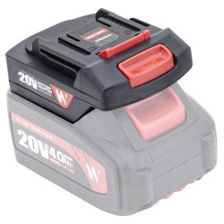Akumuliatoriaus WORCRAFT 20V adapteris Akumuliatoriaus WORCRAFT 20V adapteris