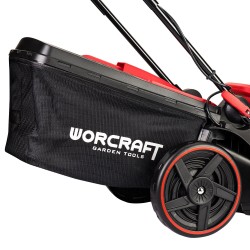 Akumuliatorinė vėjapjovė WORCRAFT su 6.0Ah akumuliatoriais 40V (20V+20V) LI-ION