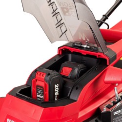Akumuliatorinė vėjapjovė WORCRAFT su 6.0Ah akumuliatoriais 40V (20V+20V) LI-ION