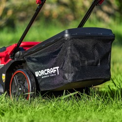 Akumuliatorinė vėjapjovė WORCRAFT su 6.0Ah akumuliatoriais 40V (20V+20V) LI-ION