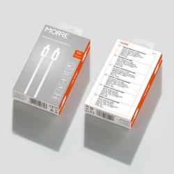 MORRE M101 USB-C/ USB-C kabelis, 60W, 1 m MORRE M101 USB-C/ USB-C kabelis, 60W, 1 m
