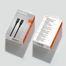 MORRE M101 USB-C/ USB-C kabelis, 60W, 1 m MORRE M101 USB-C/ USB-C kabelis, 60W, 1 m