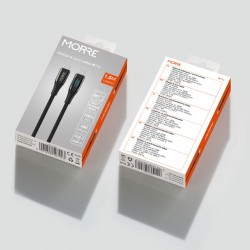MORRE M101 USB-C/ USB-C kabelis, 60W, 1 m MORRE M101 USB-C/ USB-C kabelis, 60W, 1 m