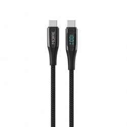 MORRE M101 USB-C/ USB-C kabelis, 60W, 1 m MORRE M101 USB-C/ USB-C kabelis, 60W, 1 m