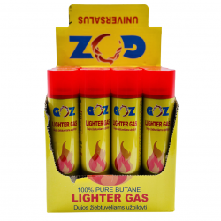 Dujos žiebtuvėliams 300ml х 12 vnt.– GOZ Lighter Gas Dujos žiebtuvėliams 300ml х 12 vnt.– GOZ Lighter Gas