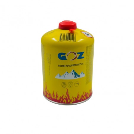 Dujų balionėlis 450 g su sriegiu 75/ 25 – GOZ Dujų balionėlis 450 g su sriegiu 75/ 25 – GOZ