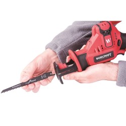 Akumuliatorinis tiesinis pjūklas WORCRAFT 12V LI-ION
