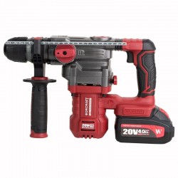 Akumuliatorinis perforatorius WORCRAFT 4.5J 20V LI-ION, 4.0Ah (plastikinė dėžė)