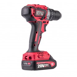 Akumuliatorinis suktuvas-gręžtuvas WORCRAFT 20V LI-ION, 2x2.0Ah (pl.dėž) CHD-S20LiB