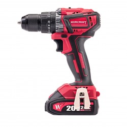 Akumuliatorinis suktuvas-gręžtuvas WORCRAFT 20V LI-ION, 2x2.0Ah (pl.dėž) CHD-S20LiB