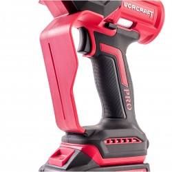 Akumuliatorinis grandininis mini pjūklas WORCRAFT 8" 20V LI-ION 2x2.0Ah (pl.dėž.)