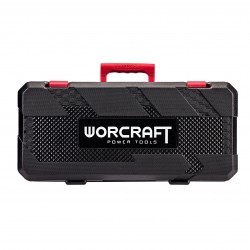 Akumuliatorinis grandininis mini pjūklas WORCRAFT 8" 20V LI-ION 2x2.0Ah (pl.dėž.)