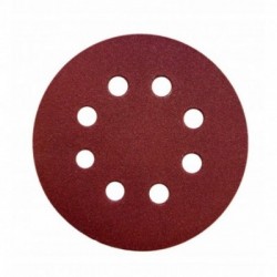 Šlifavimo popierius 125mm apvalus su skylėmis P36 Šlifavimo popierius 125mm apvalus su skylėmis P36