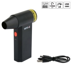 Akumuliatorinis turbo pūstuvas mini 135000 RPM 7.2V LI-ION