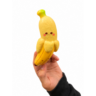 Weiche, lustige Banane –...