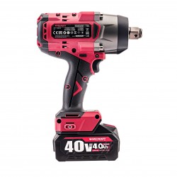 Akumuliatorinis smūginis veržliasukis WORCRAFT 3/ 4'' 2600Nm 40V LI-ION (pl.dėž.)