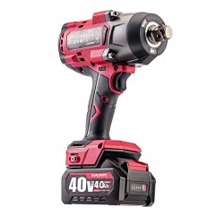 Akumuliatorinis smūginis veržliasukis WORCRAFT 3/ 4'' 2600Nm 40V LI-ION (pl.dėž.)