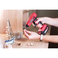 Akumuliatorinis klijų pistoletas WORCRAFT 20V LI-ION (Be akumuliatoriaus ir įkroviklio)