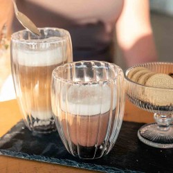 Dvigubo stiklo puodelis 400ML. Dvigubo stiklo puodelis 400ML.
