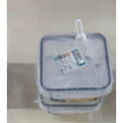 Plastikinių maisto laikymo indų rinkinys su dangčiais (2 vnt.) TR2358F Plastikinių maisto laikymo indų rinkinys su dangčiais (2 vnt.) TR2358F