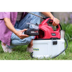 Akum. slėginis purkštuvas WORCRAFT 8l 20V LI-ION (Be akumuliatoriaus ir įkroviklio)