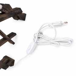 TAMSIAI RUDA medinė elektrinė žvakidė, 5 žvakių, 40 × 30 cm TAMSIAI RUDA medinė elektrinė žvakidė, 5 žvakių, 40 × 30 cm