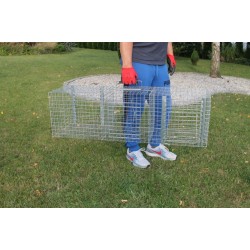 Gyvagaudė paukščiams ir smulkiems gyvūnams (2 įėjimų) – 102 x 30 x 30 cm