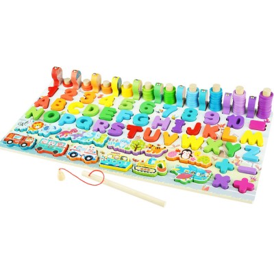 Holz-Lernpuzzle für Kinder...