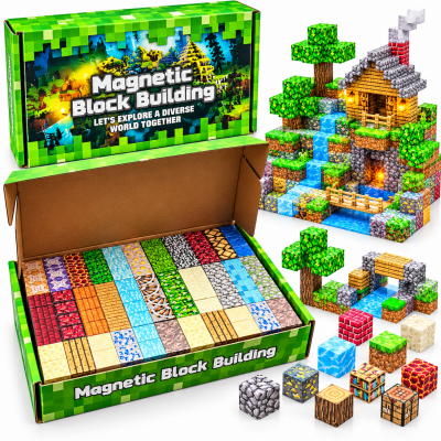 Magnetisches Bausteinset im...