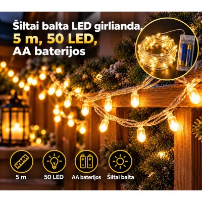 Weihnachts-LED-Lichterkette...